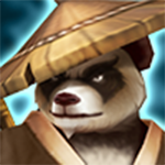 Panda Warrior da Luz Avatar