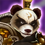 Panda Warrior do Vento Avatar (Despertado)