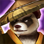 Panda Warrior do Vento Avatar